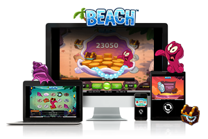 Beach spil på mobil og tablet