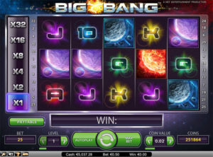 Big Bang slotmaskinen SS