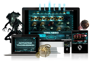 Aliens spil på mobil og tablet
