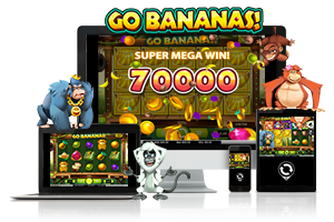 Go Bananas spil på mobil og tablet