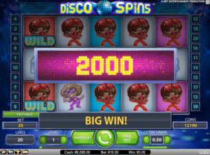 Disco Spins slotmaskinen SS 3