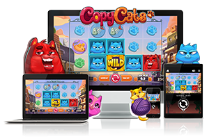 Copy Cats spil på mobil og tablet