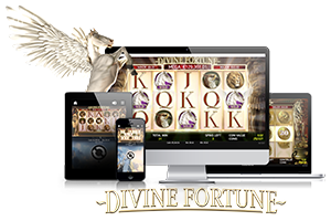 Divine Fortune spil på mobil og tablet