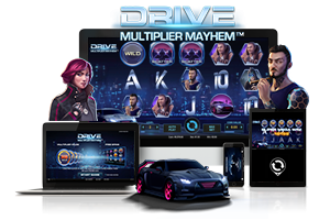 Drive multiplier mayhem spil på mobil og tablet
