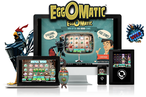 Eggomatic spil på mobil og tablet