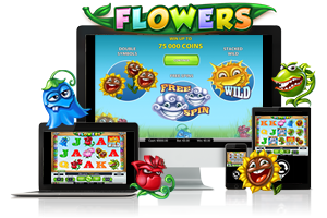 Flowers spil på mobil og tablet