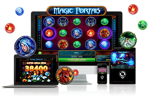 Magic Portals spil på mobil og tablet