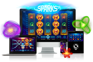 Sparks spil på mobil og tablet