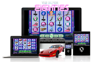 Super Eighties spil på mobil og tablet