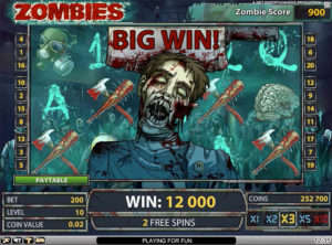 Zombies slotmaskinen SS-03
