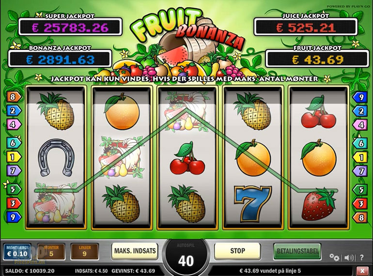 игровой автомат fruit bonanza