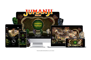 Jumanji spil på mobil og tablet